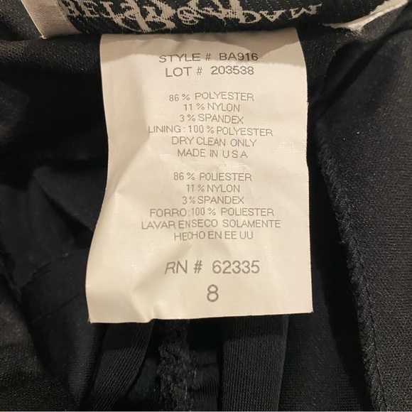 Black Halter Formal Gown with Diamond Rhinestones Y2K, Vintage - Picture 10 of 16